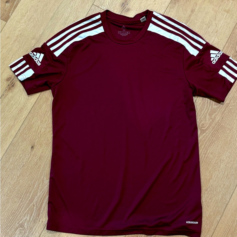 Mens Adidas Maroon Training Top